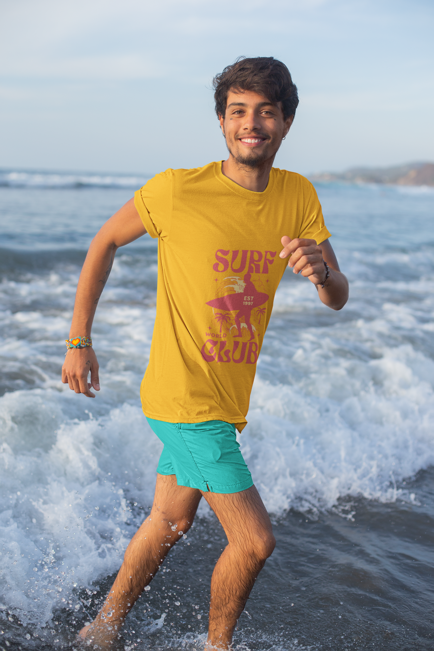 T-shirt unisexe surf