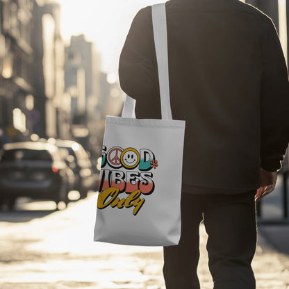 Sac classique Good Vibes – 100% coton naturel