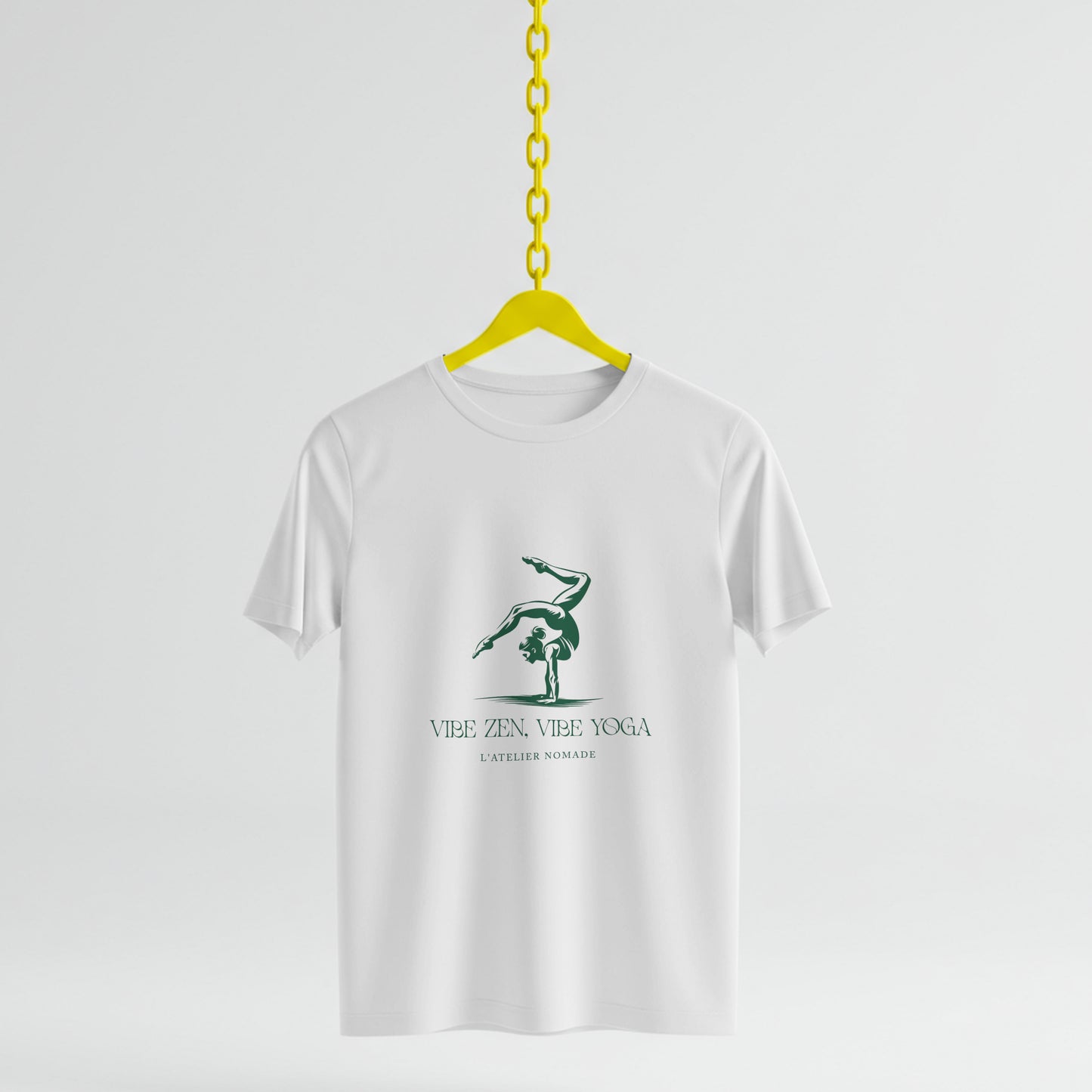 T-shirt Unisexe Yoga Vibe — 100% Coton Premium & Éco-responsable