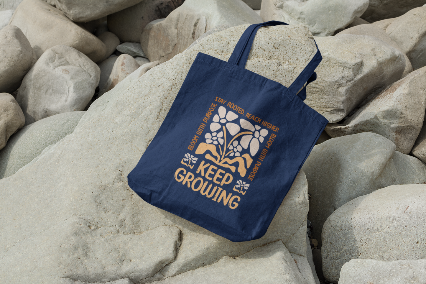 Keep Growing – Sac classique fourre-tout en coton 100 %